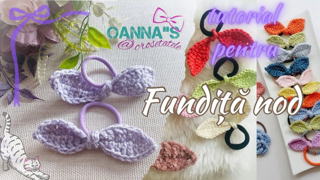 Fundiță nod, tutorial rapid, super simplu și de efect pentru orice începător. 