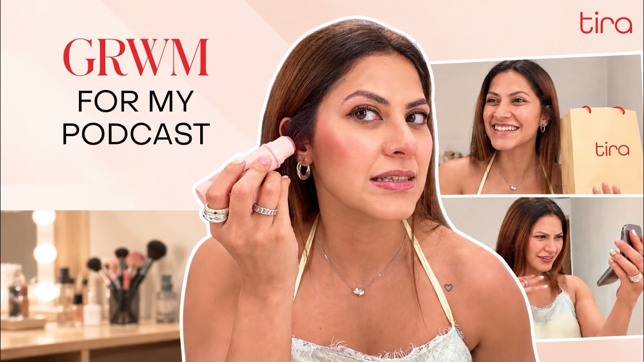 Собирайся со мной на съемку подкаста при участии Sakshi Shivdasani | Готовимся вместе с Tira Beauty