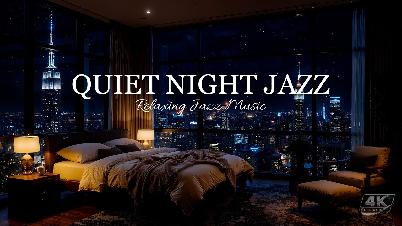 Quiet Night Jazz | Relaxing Jazz Piano Music for Study, Focus & Sleep | Soft Jazz Instrumental Music
