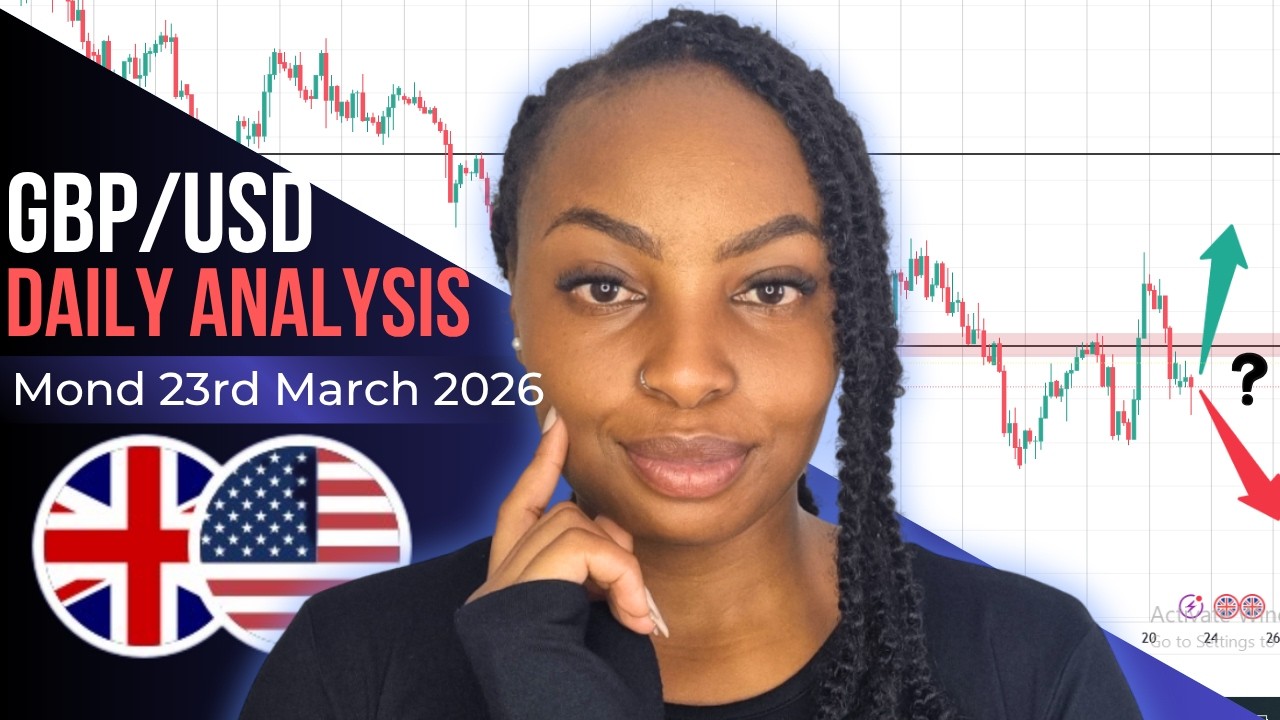 Анализ пары GBPUSD на рынке Форекс &mdash; понедельник, 23 марта 2026 г.