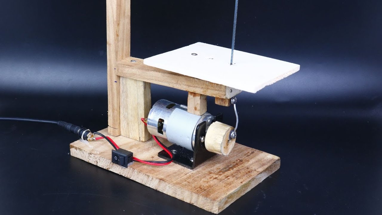 How to Make Simple Scroll Saw Machine