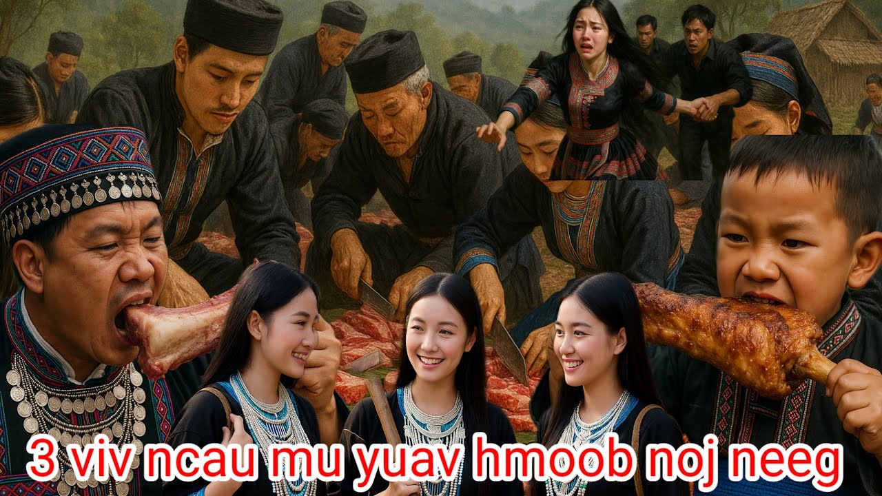 3 Viv ncau mu yuav hmoob noj neeg (dab neeg dho duab).20/5/2025.