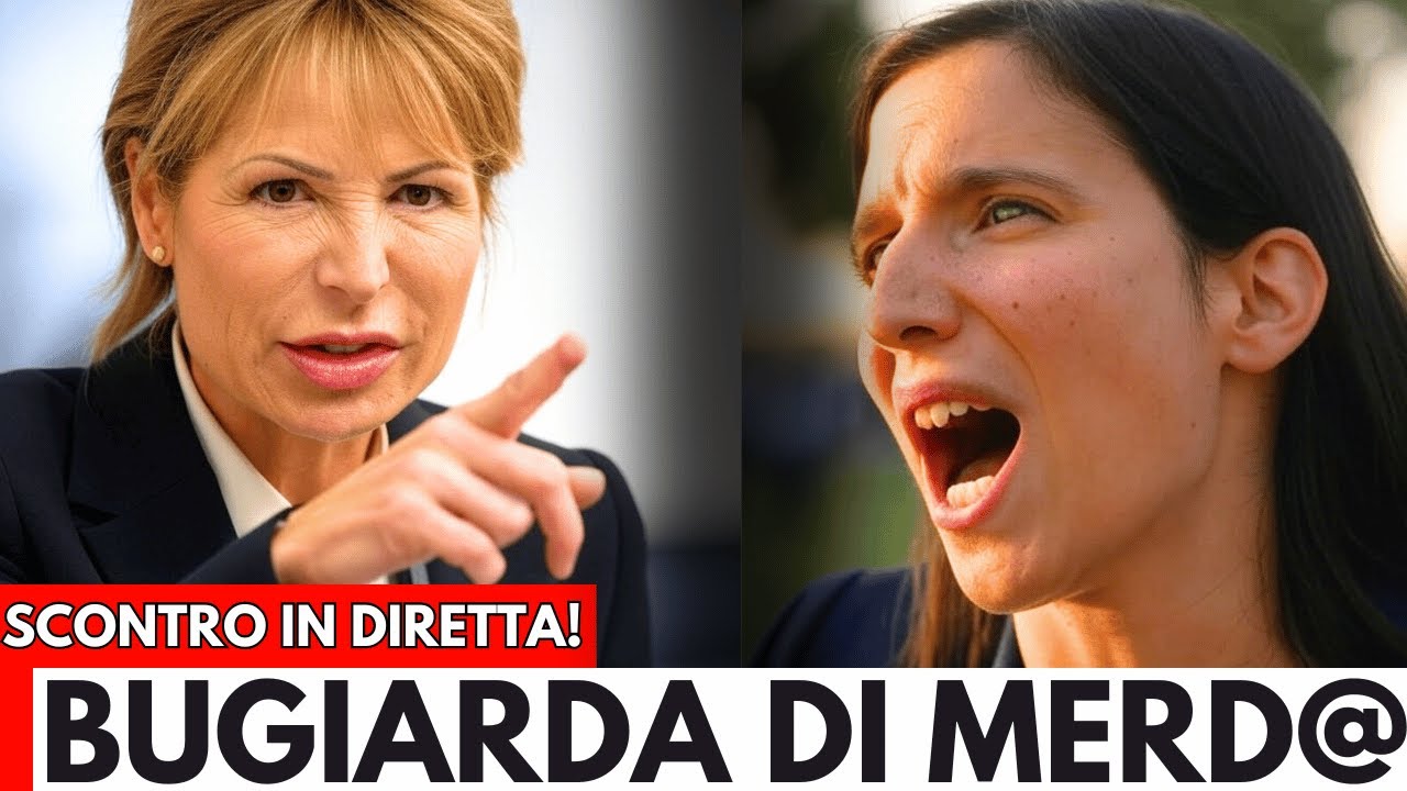 FIGURACCIA SCHLEIN! La Gruber Si Accorge che Mente e la RIMPROVERA ASPRAMENTE in Diretta!