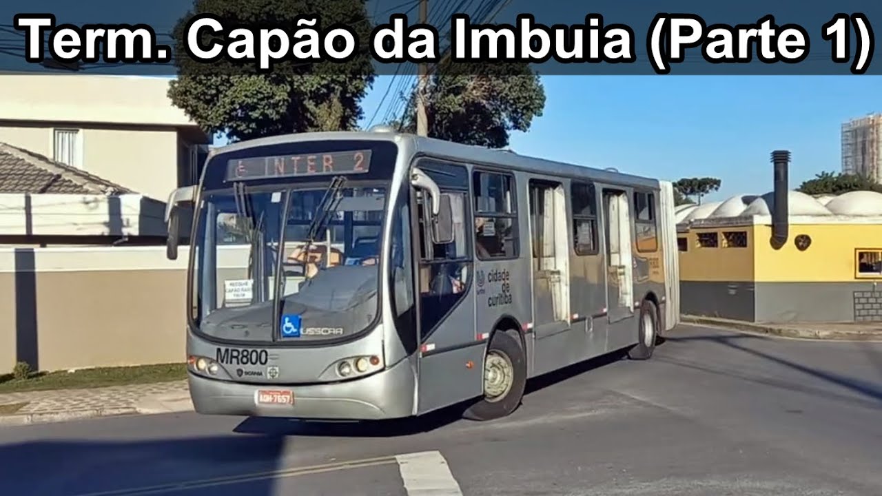 Capão da Imbuia (1) - movimentação de ônibus em Curitiba. Terminal com os dias contados