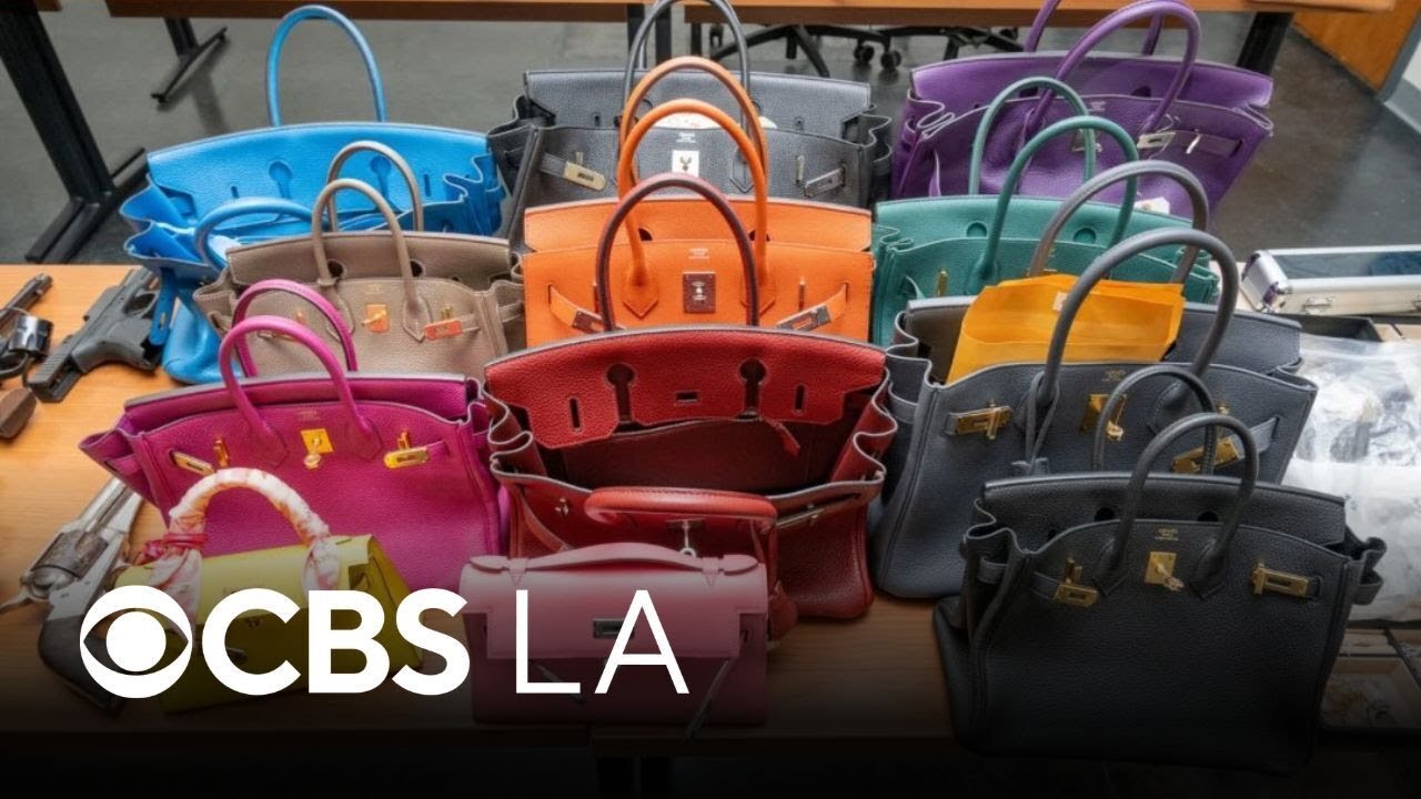$6 million in handbags, watches seized in Southern California burglary bust