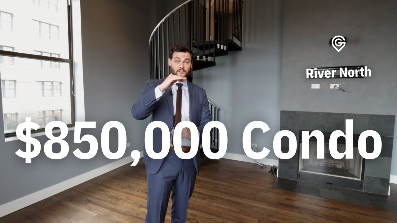 $850,000 in River North | Downtown Chicago Real Estate Tour