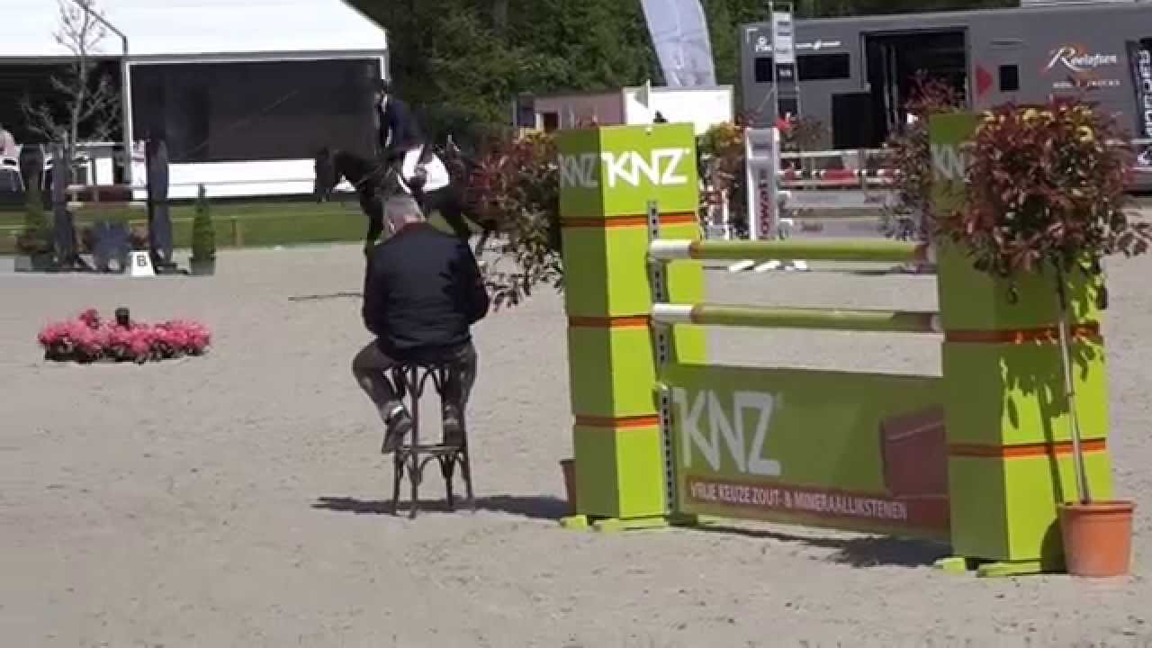Michael Greeve - Big Star Junior - Akzo Nobel Prijs - 6 jarige paarden 10-5-2015