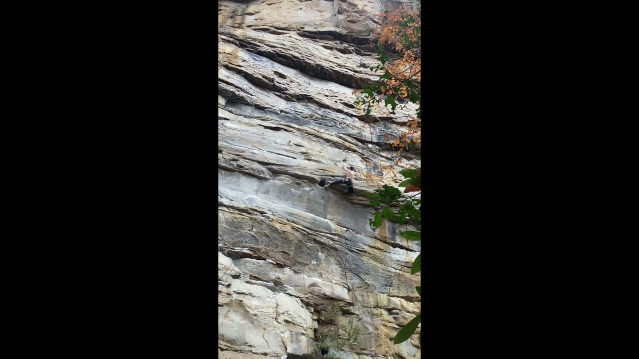 Push 5.12a | New River Gorge (Upper Meadow, First Butt)