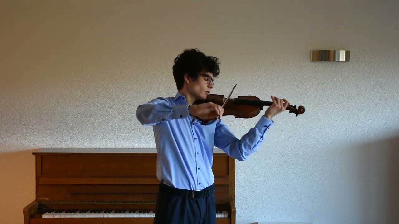 Sonata No 1 in G minor, Fuga, Bach