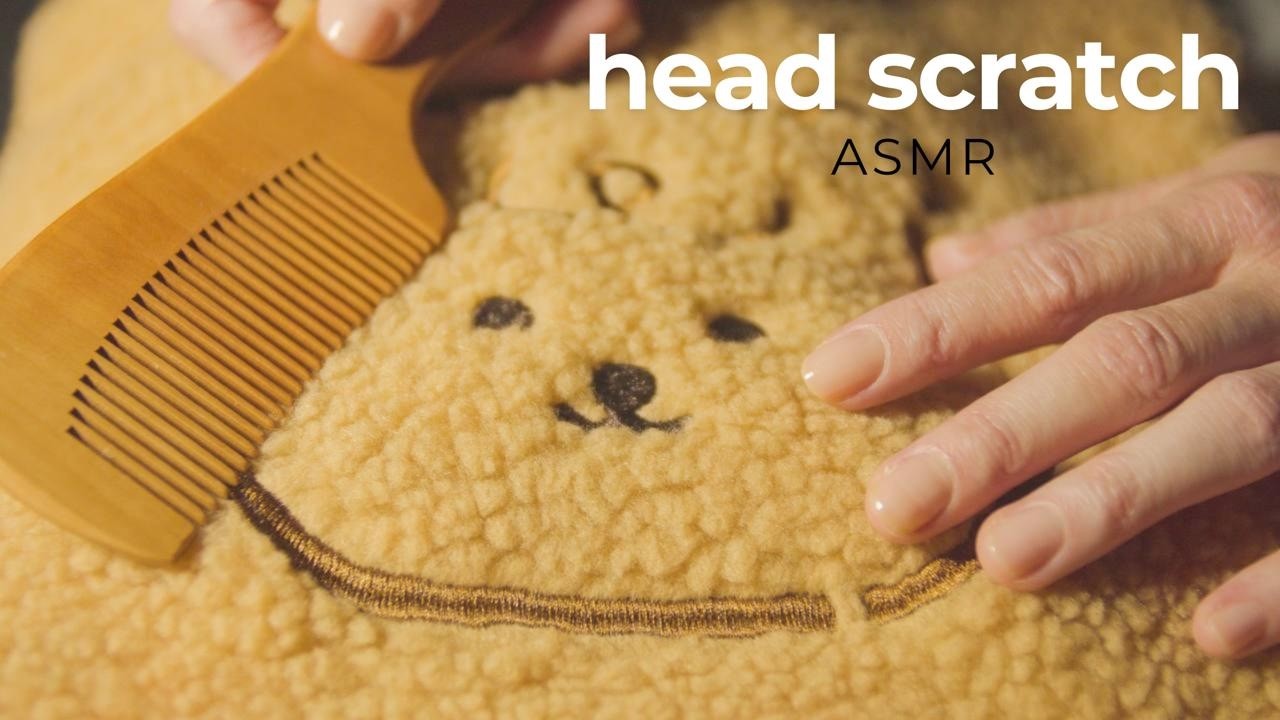 ASMR 1 Hour of Deep Head Scratching  for Instant Sleep 😴 (no talking)