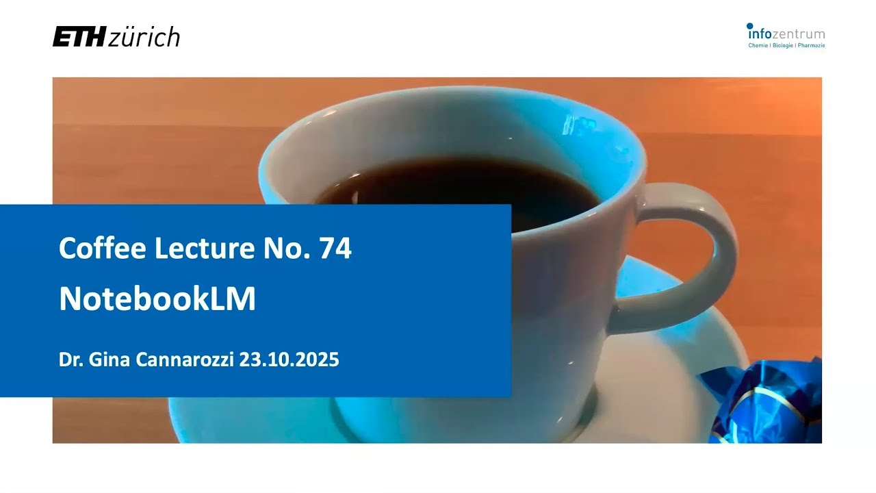 NotebookLM (Coffee Lecture No. 74)