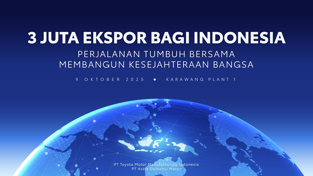 3 Juta Ekspor Bagi Indonesia: Perjalanan Tumbuh Bersama Membangun Kesejahteraan Bangsa