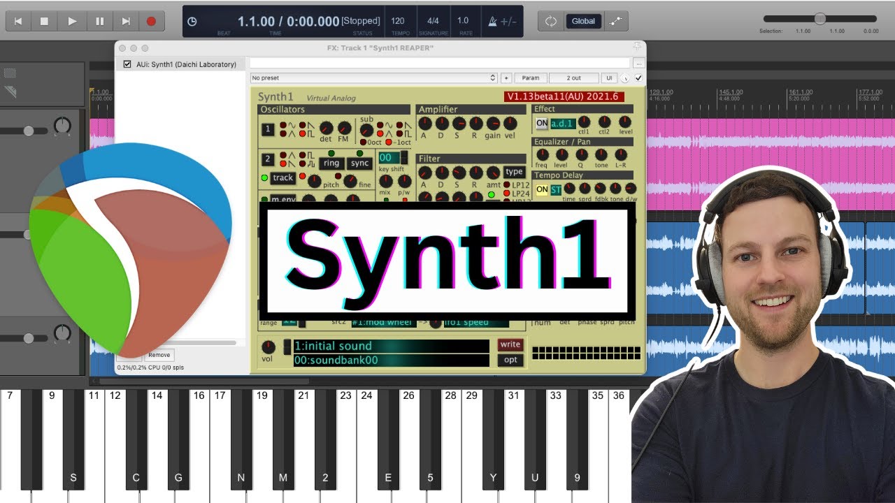 Synth1 - The Best FREE VST Soft Synth with 1000s of FREE Sounds | How to Install