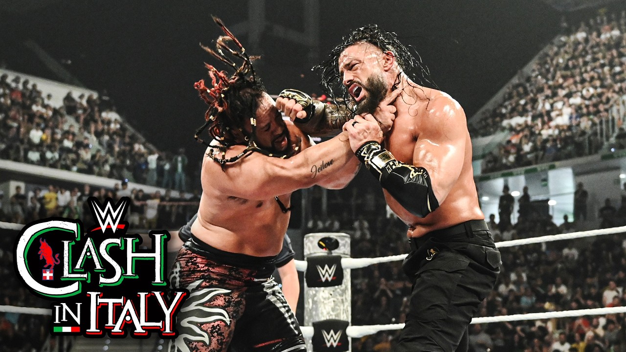 Роман Рейнс против Джейкоба Фату | Основные моменты Tribal Combat: WWE Clash in Italy 2026