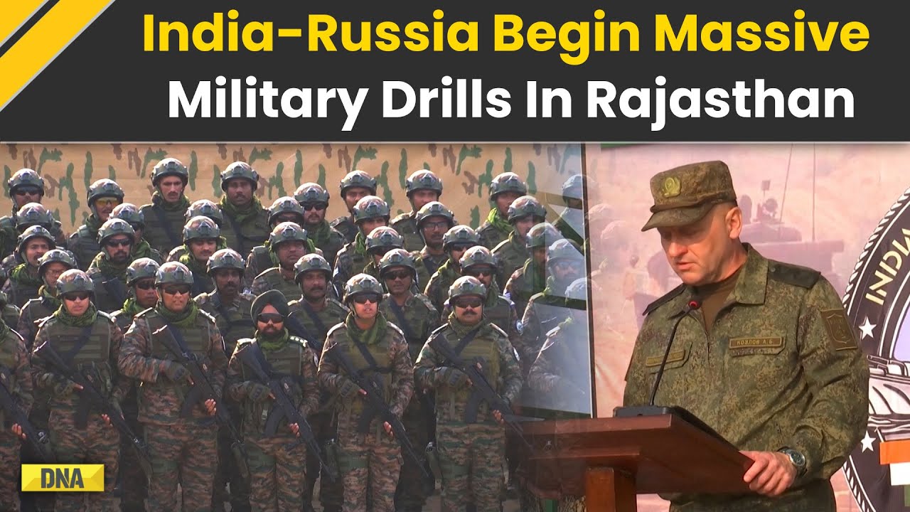 Massive India-Russia Military Exercises Underway In Rajasthan &ndash; Defense Forces Showcase Strength
