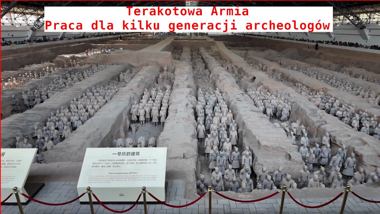 Terakotowa Armia. Xi'an. Krótkie spotkanie z ponad 2000 letnią armią.