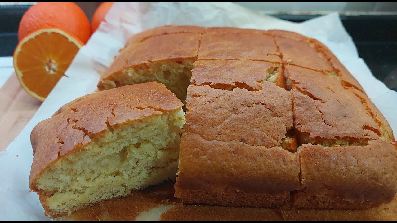 Bu Kadar Kabaran Yumurtasız Kek Görmediniz! 🍊 Sütsüz Portakallı Kek Tarifi