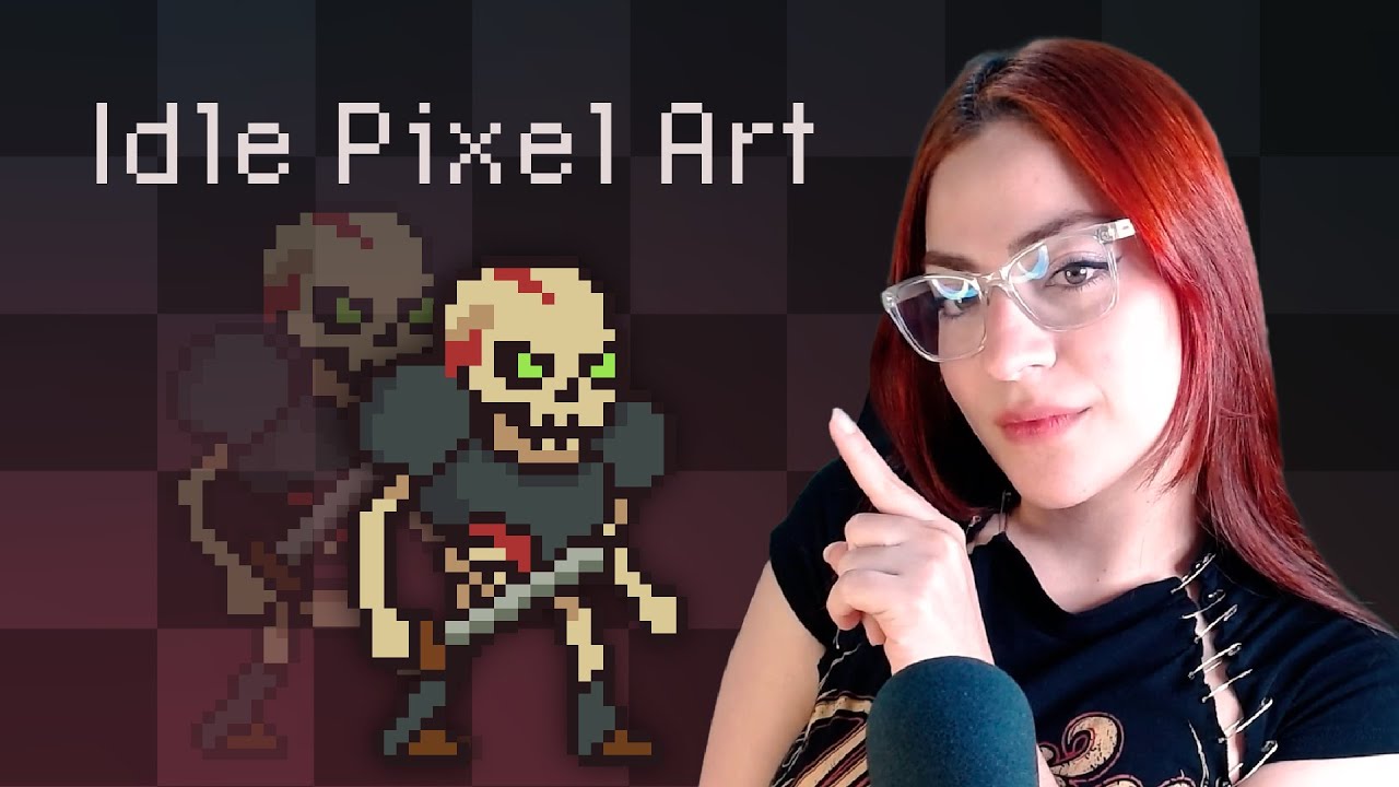 Cómo animar un idle FÁCIL de esqueleto en pixel art (tutorial paso a paso)