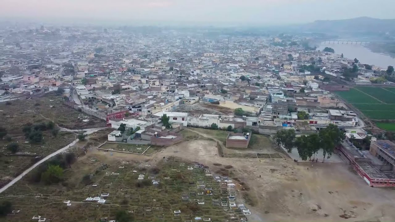 Akora khattak aerial view | Beautiful citie, villages, towns and places of the world | World Tourism