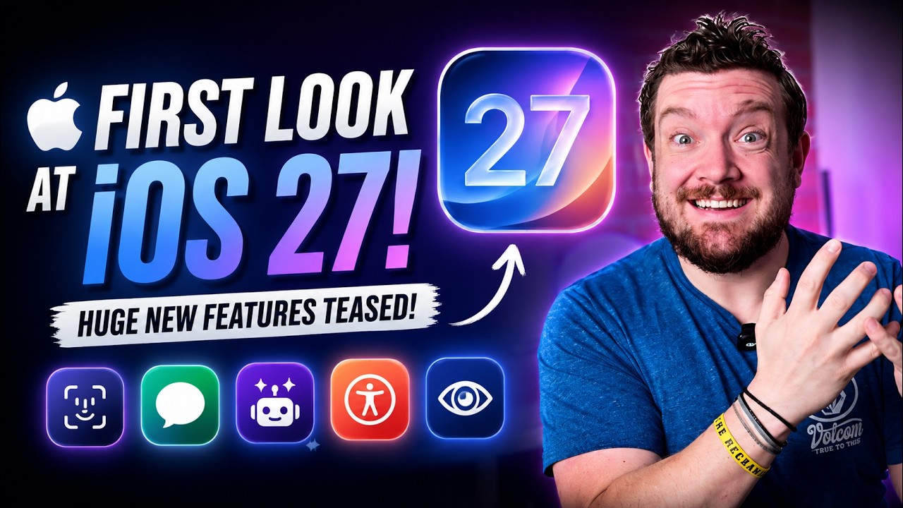Apple właśnie pokazało nam przedsmak iOS 27!