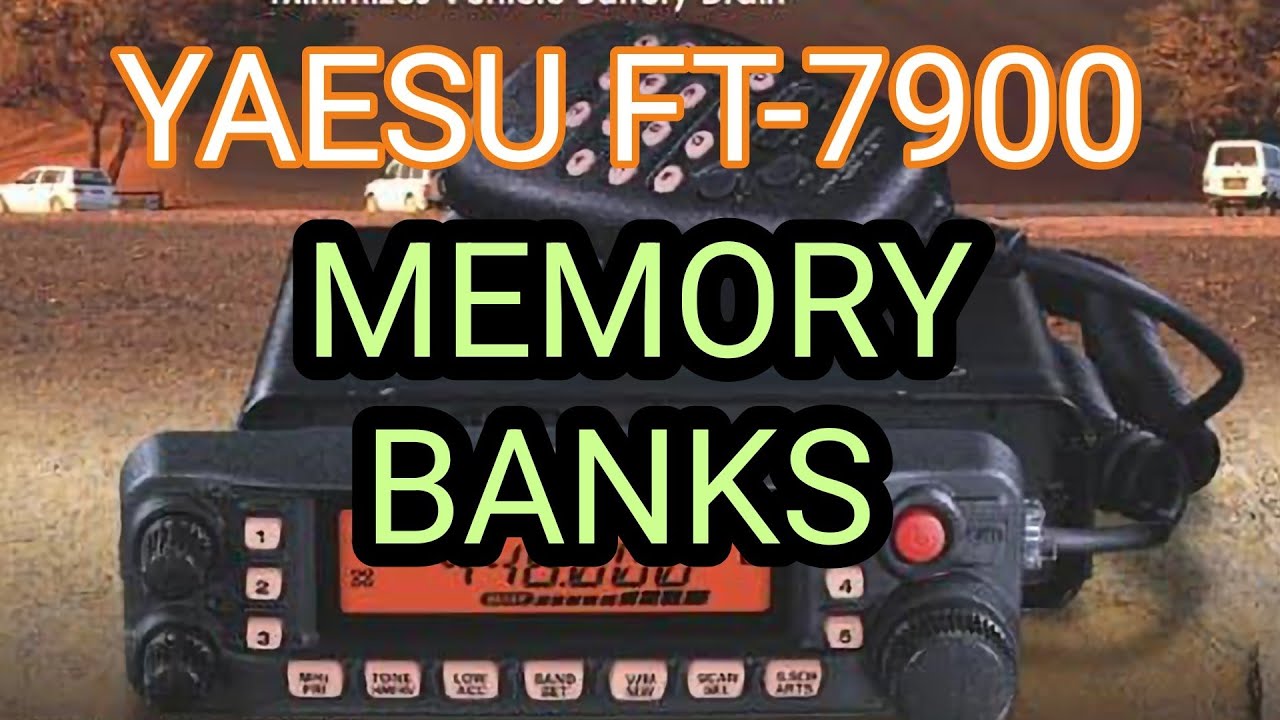 Банки памяти YAESU FT-7900