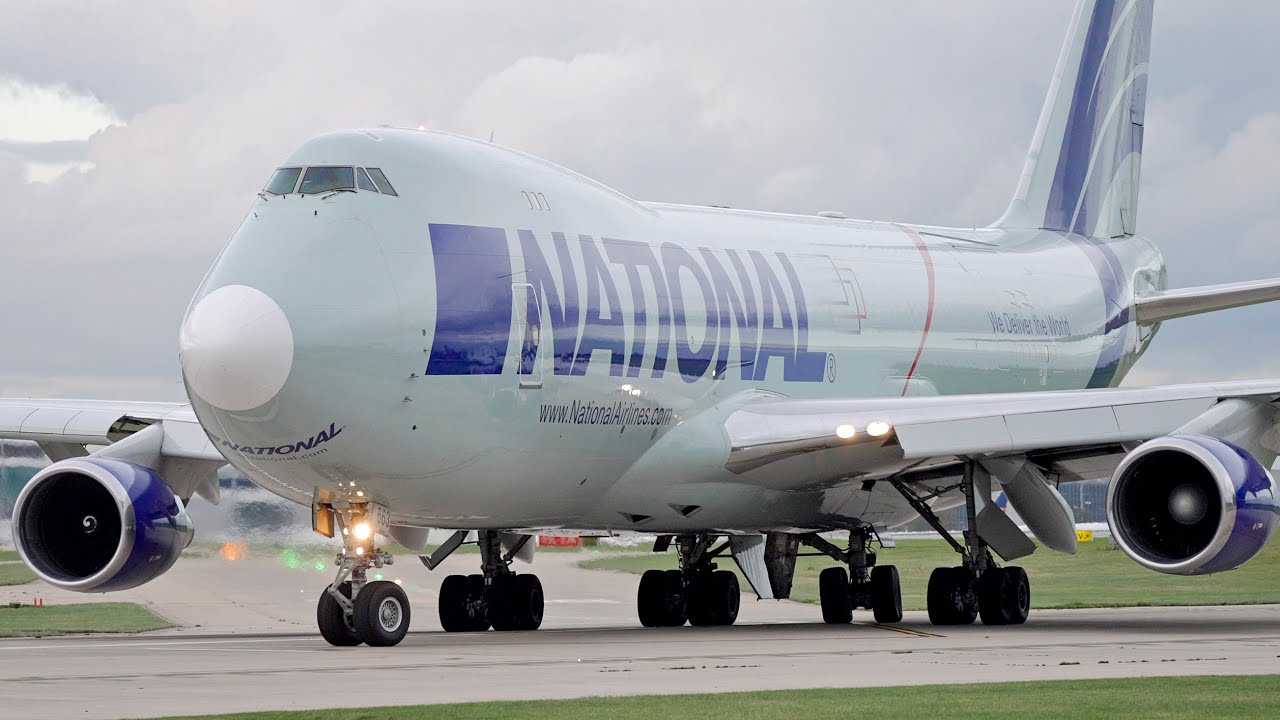 747 At Manchester Airport Again