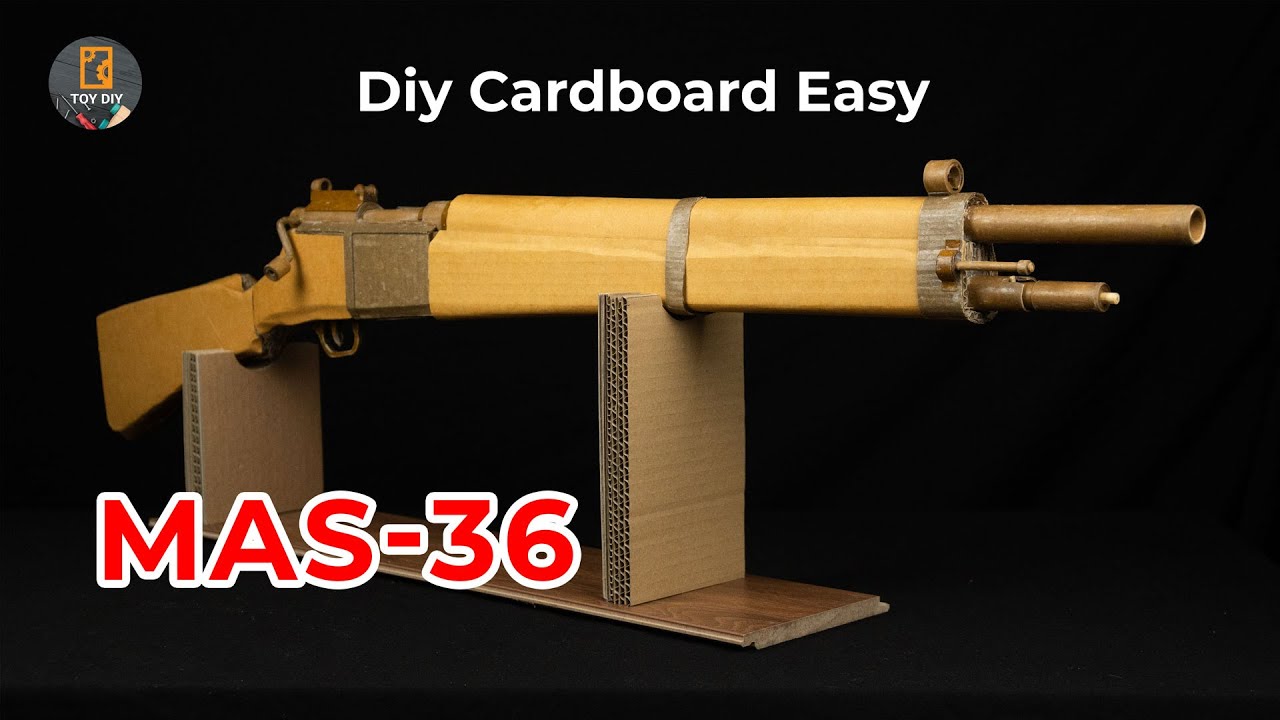 Toy DIY | Diy Cardboard Gun Easy