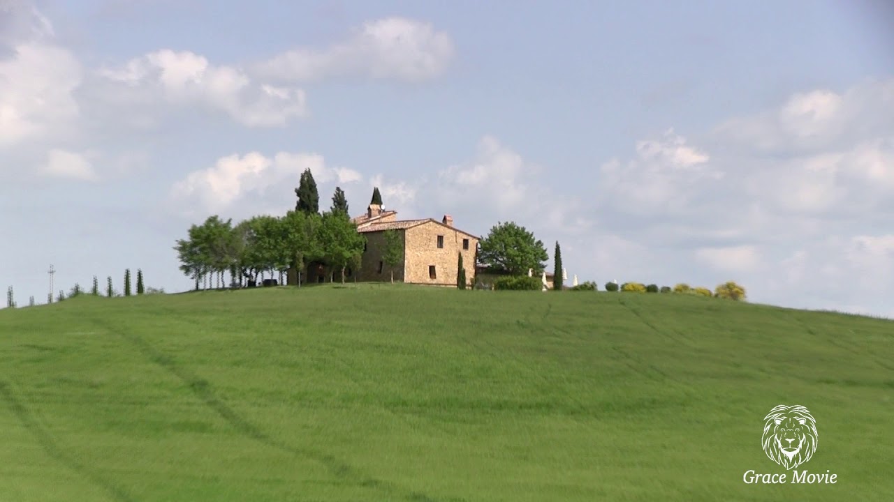 Toscana- meravigliosi casali della Valdorcia- (Canon HD)