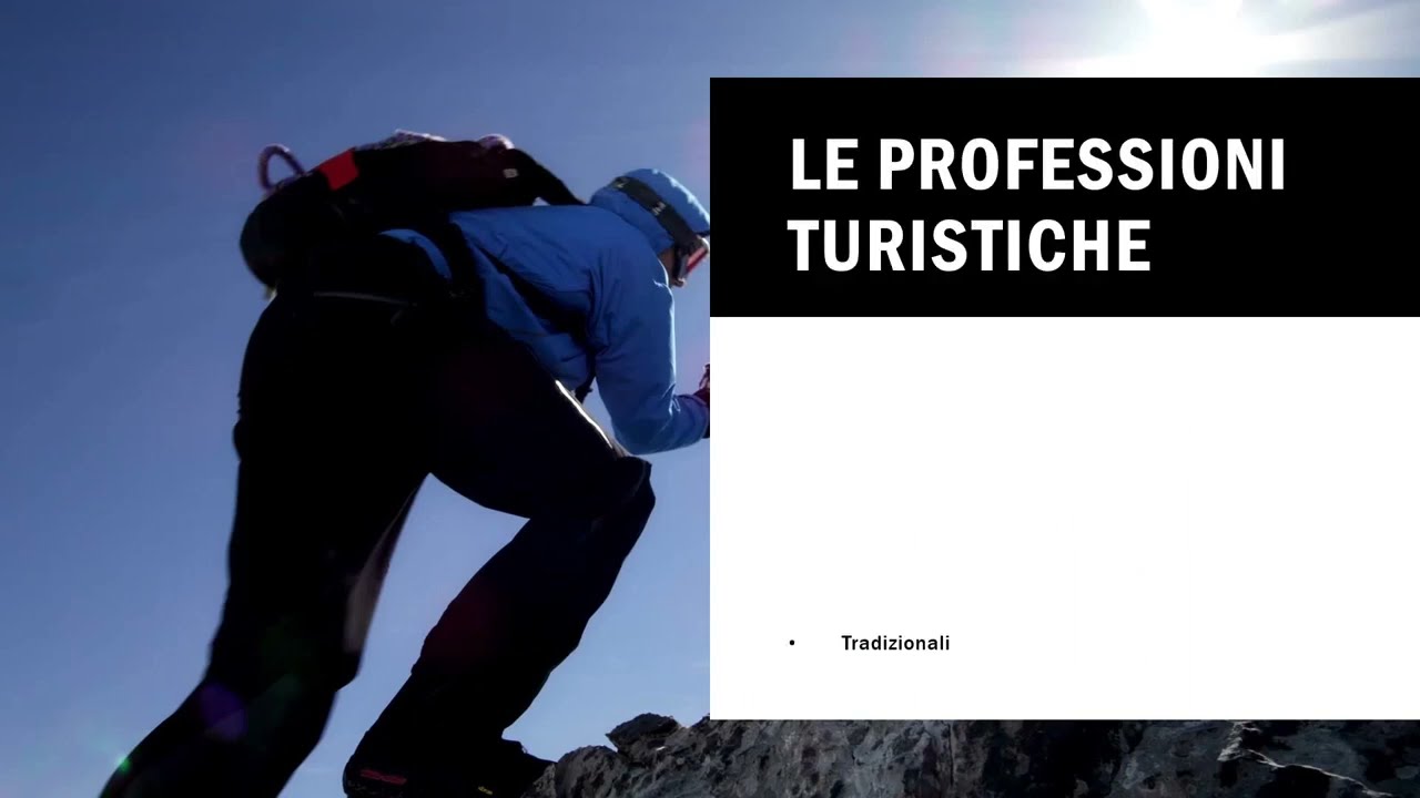 6.Le professioni turistiche