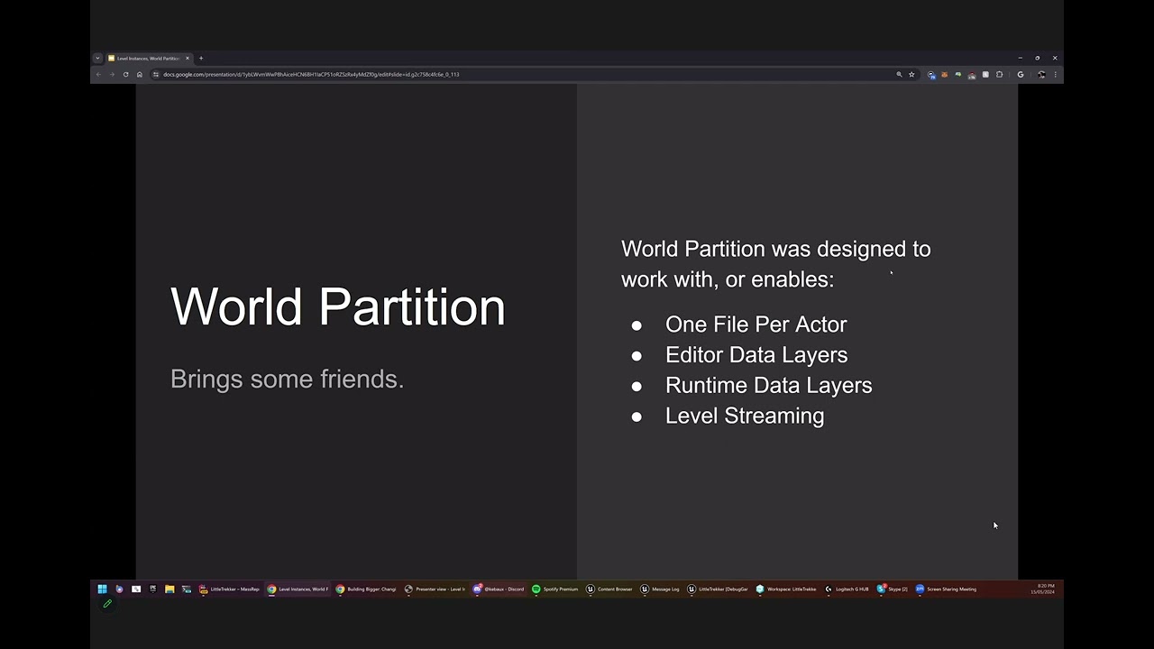 Understanding World Partition, Data Layers and Level Instances in UE5 I Unreal Engine Miami Meetup