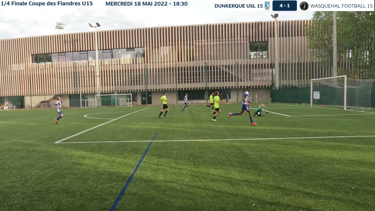 Quart de Final u15 Coupe des Flandres - USLD vs WASQUEHAL - Akim Hachim