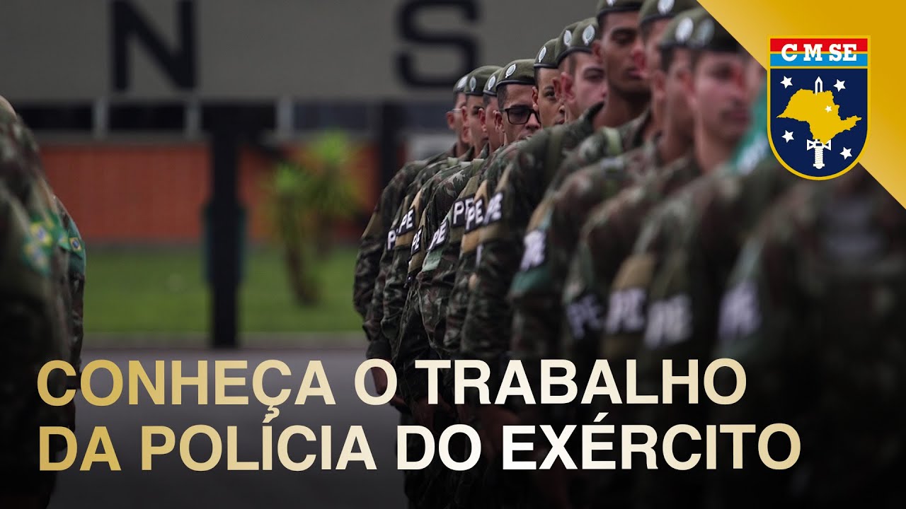 Conheça o trabalho da Polícia do Exército