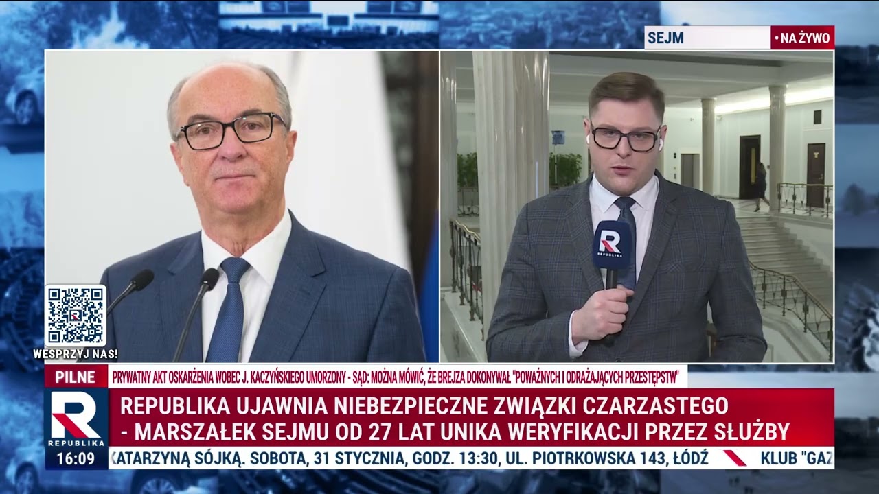 Informacje Telewizja Republika 27.01.2026 godzina 16:00