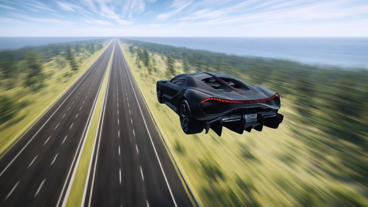 Іnstant acceleration to 1000 mph test 🔥💥 | Сan the car survive this?Beamng drive #2