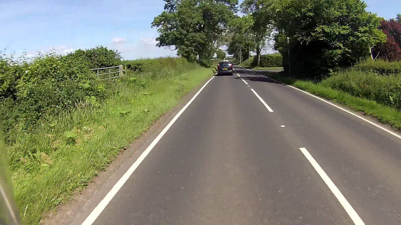 Motorbike tour Scotland Ayr to Dunure Scotland 16 June 2014