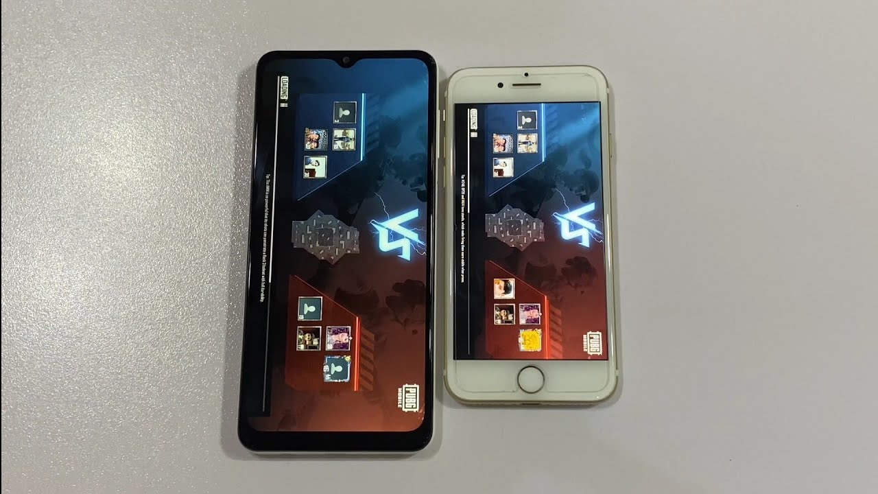 IPHONE 7 VS SAMSUNG GALAXY A12 - SPEED TEST!!