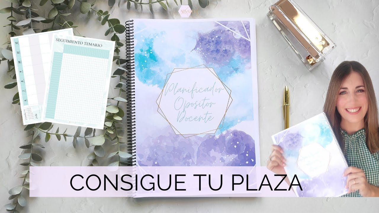 📚Cómo APROBÉ mis Oposiciones. PLANIFICADOR de OPOSICIONES  2023 - 2024. 💥Oposiciones para maestros.