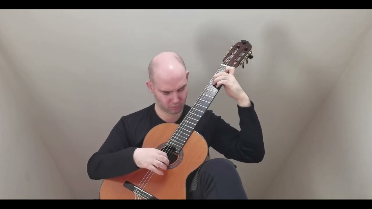 J. S. BACH     adagio from Violin Sonata n. 3 BWV 1005 - Giacomo Galli , guitar