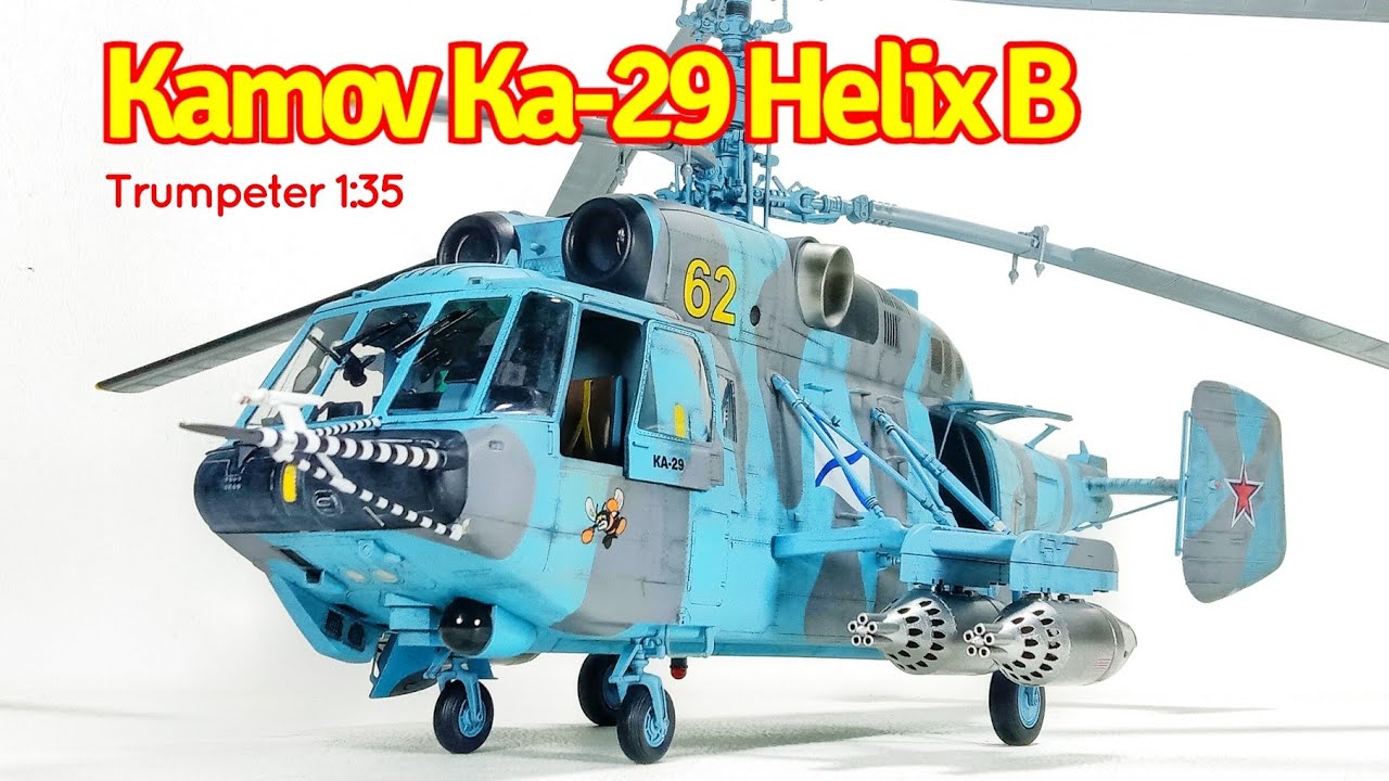 Trumpeter Kamov Ka-29 Helix B Scale 1:35