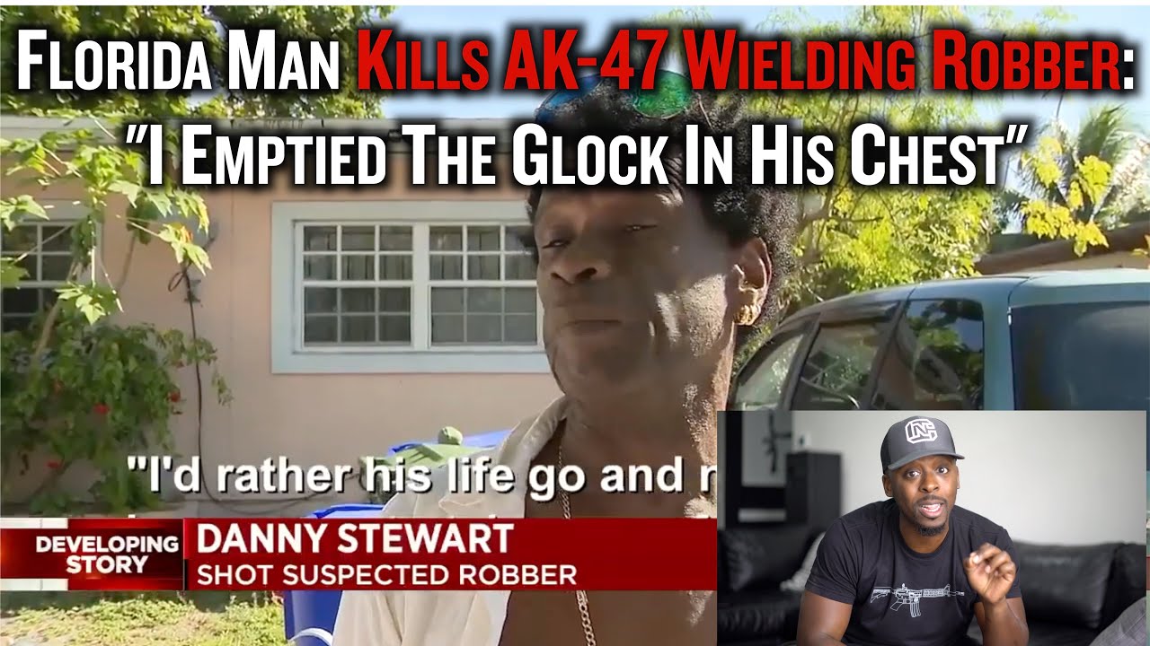 Florida Man Shoots AK-47 Wielding Robber: 