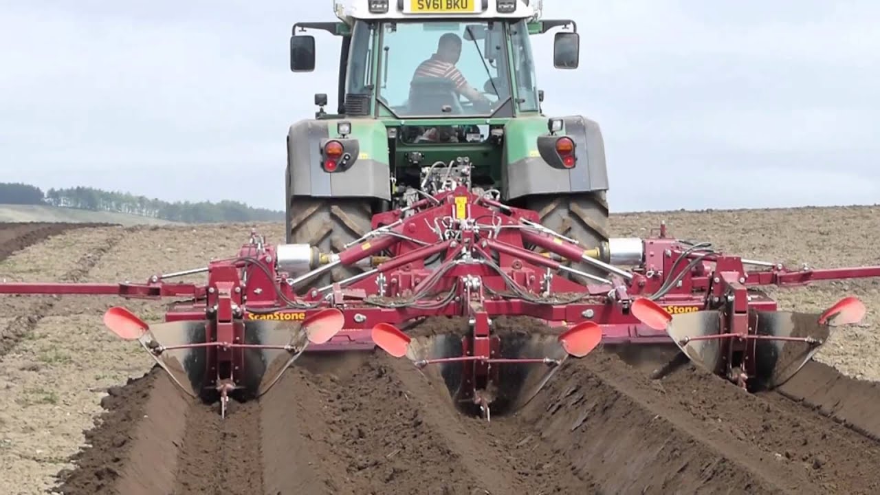ScanStone 3.6m Bed Tiller (3 Ploughs)