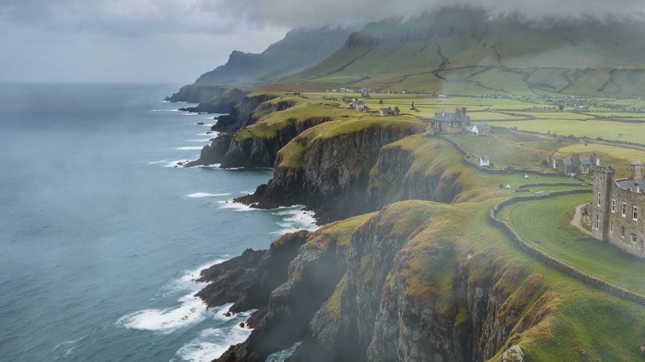 Ireland's Most Dramatic Coastline in 4K | Cinematic Relaxation