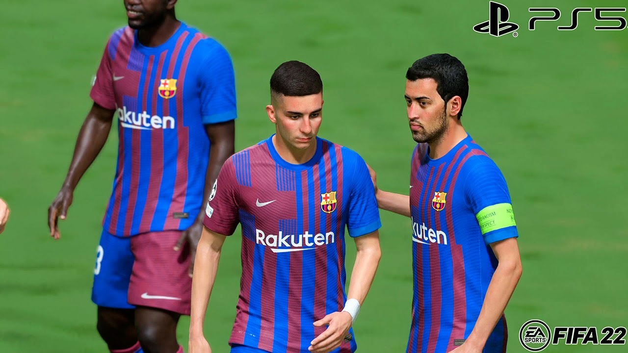 FIFA 22 | Barcelona vs Ajax Ft. Ferran Torres, | UEFA Champions League | Gameplay & PS5 HDR
