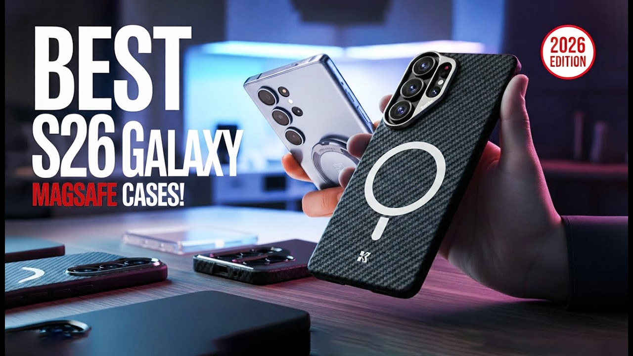 Топ-10 лучших чехлов MagSafe для Galaxy S26 Ultra! ✅