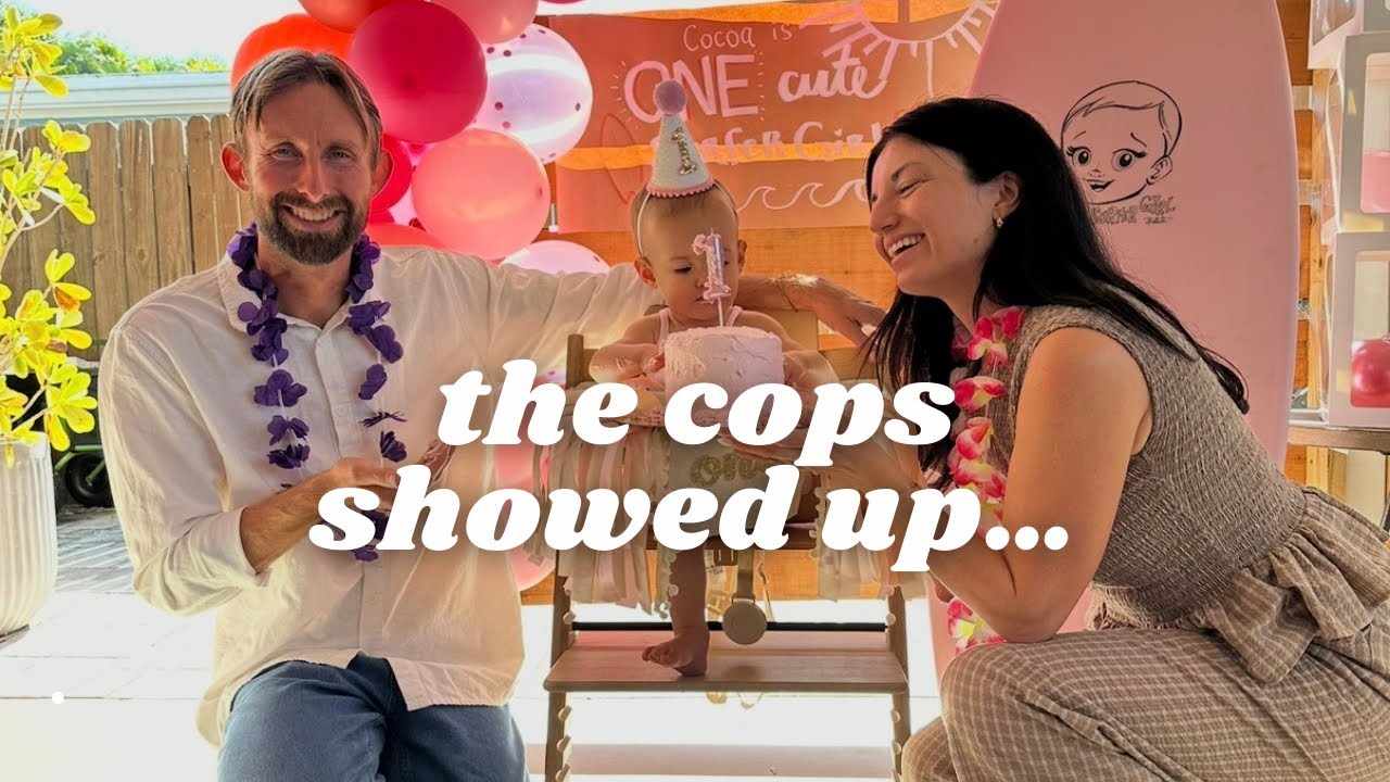 We Threw Our Baby’s First Birthday… and the Cops Got Called 😳 | Party Vlog