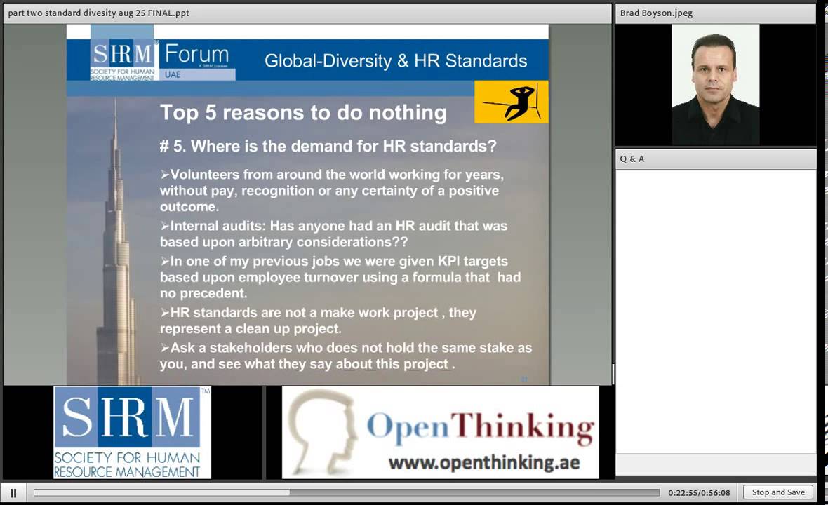 HR Standards - Part 2 of 3