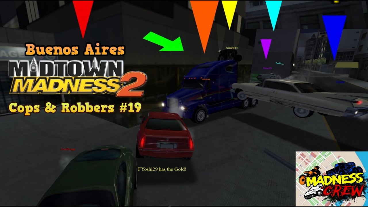 Midtown Madness 2: Cops & Robbers #19 | NEW MAP - Buenos Aires by: MDX