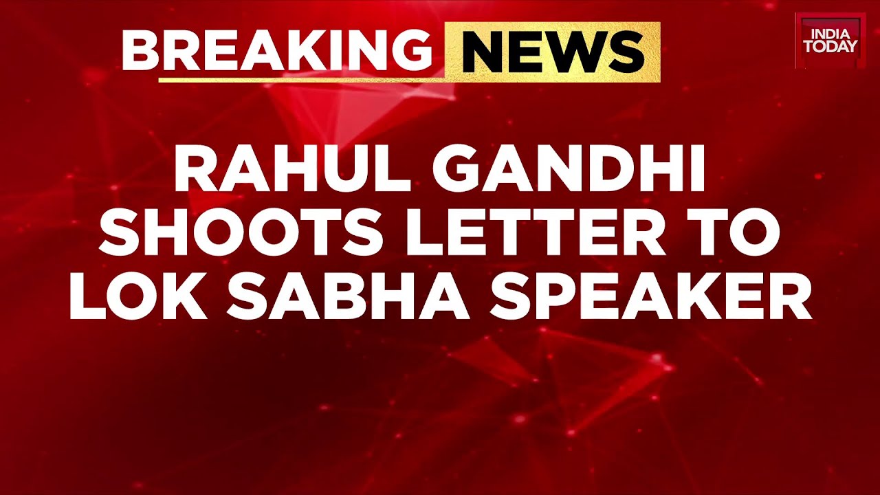 Breaking: Rahul Gandhi Slams Speaker In Letter After Opposition MPs Suspended From Lok Sabha Session