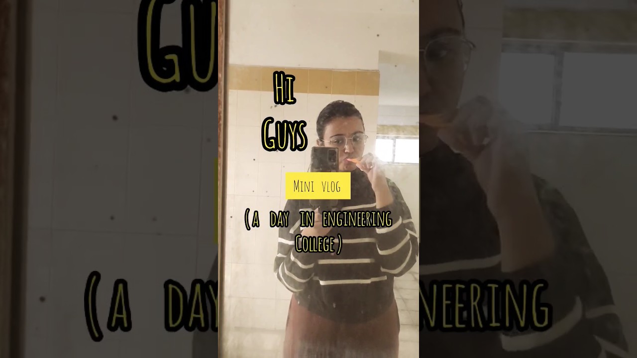 A Real day in my life (College life) | IIITM Gwalior | Engineering life #shortsvideo #youtubeshorts