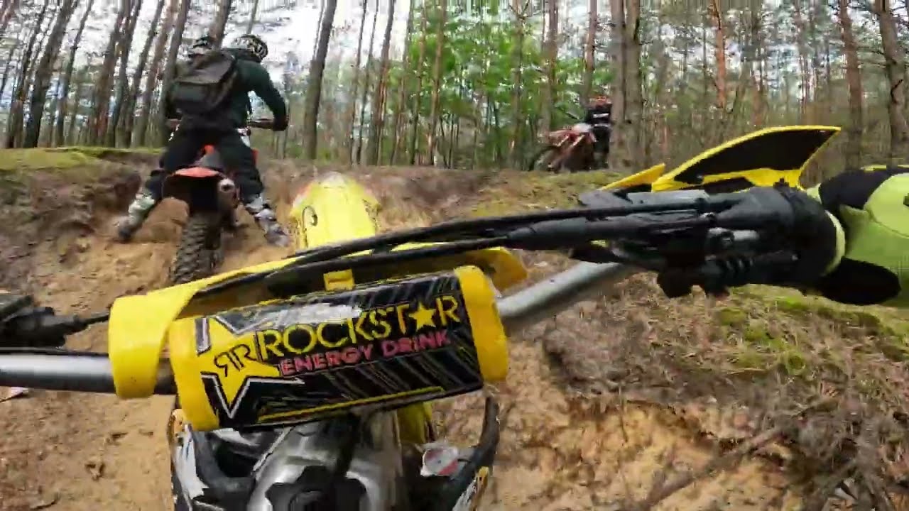 Enduro Ride Suzuki Rmz 450 Gopro Cam